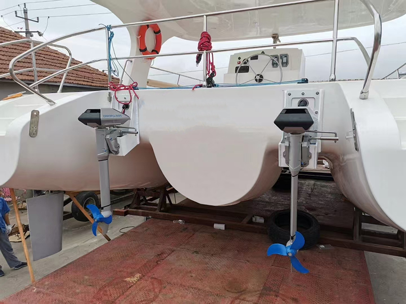 Lawada® 10.28M Sailing Catamaran na motor ya umeme: Kuunganisha kikamilifu uendelevu na ufanisi wa gharama