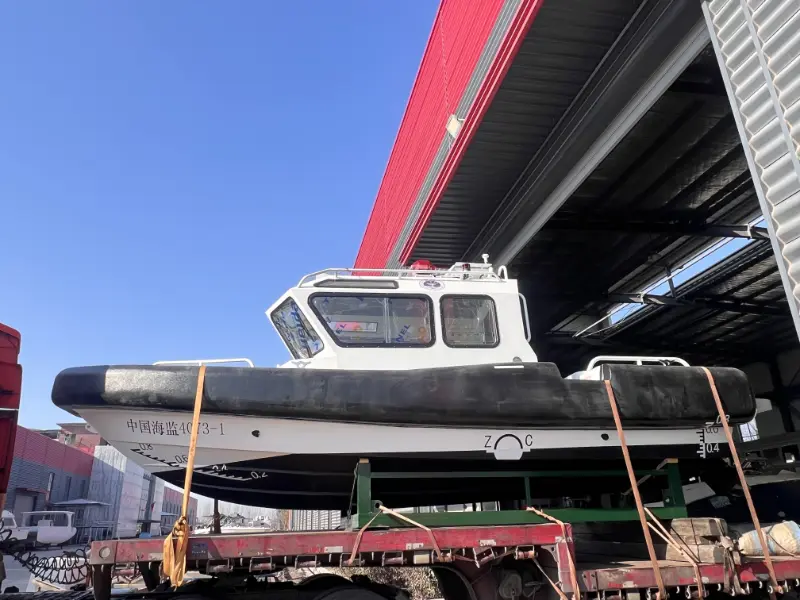 Lawada® Yacht ilifanikiwa kutoa mashua ya kutekeleza sheria ya alumini 7.8m